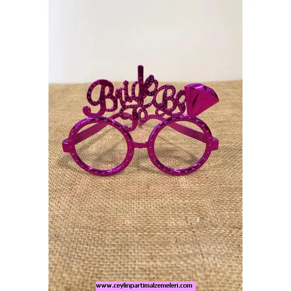 Bride To BE Temalı Fuşya Gözlük